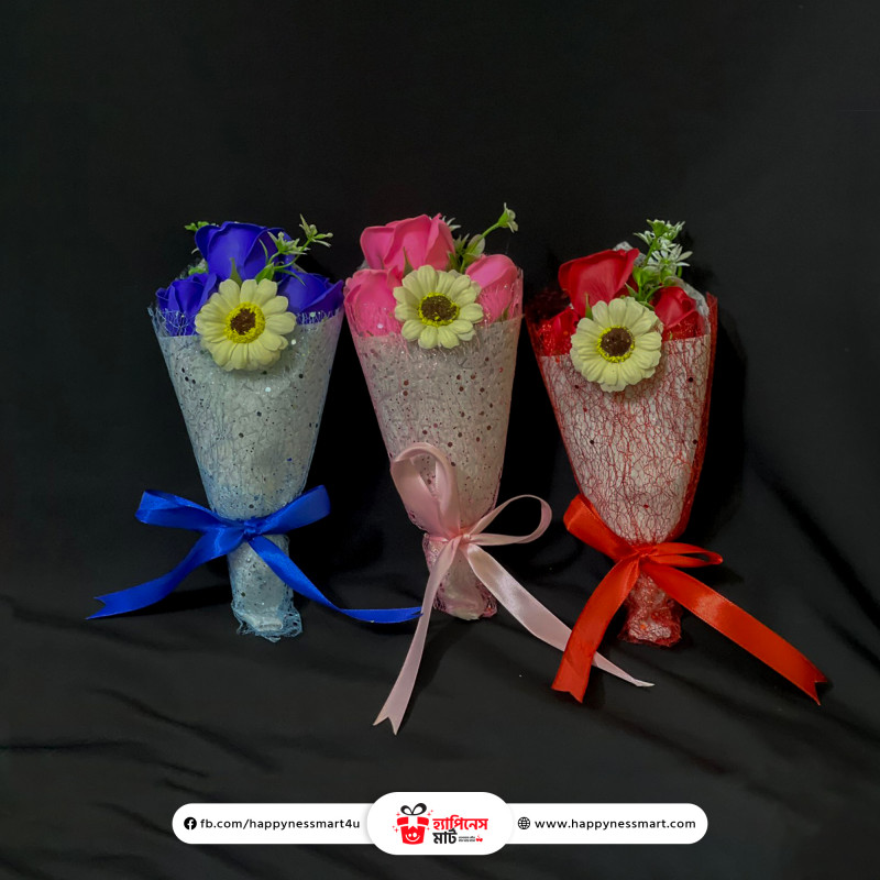 Soap Flower Bouquet Small