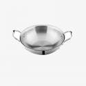Premium Bright SS Fancy Korai With Lid 2