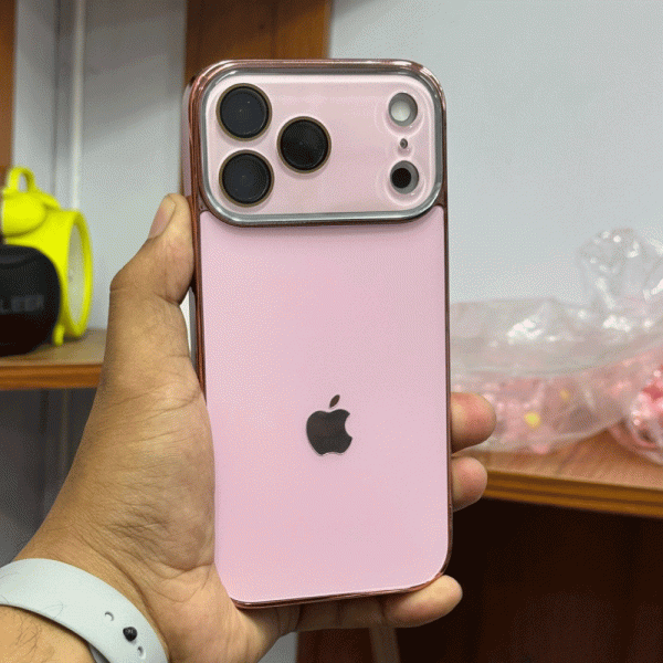 Pink Color Dikex Luxury Ladies Case for iPhone