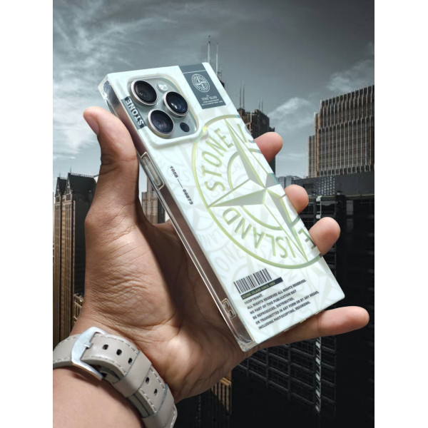 Fashion Laser Square Phone Case For iPhone