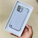 Frameless 2 Cut Clear Case For iPhone With Lens Protection