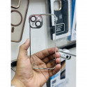 Frameless 2 Cut Clear Case For iPhone With Lens Protection
