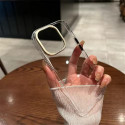 Luxury Clear PC Phone Case for iPhone
