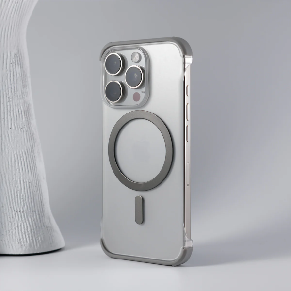 Ultra-thin Frameless Matte Magnetic Case for iPhone
