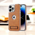 JINDUKA  Leather iPhone Case With Stand 