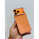 Luxury Clear PC Phone Case for iPhone