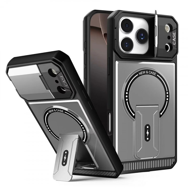 Classic Full Lens Protection Fold Stand Magnetic Phone Cases For iPhone