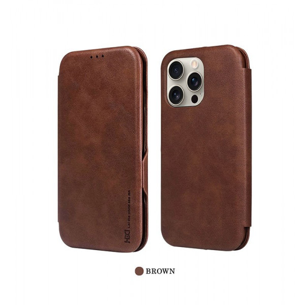 HDD Magnetic Leather Flip Card Holder Case for iPhone