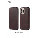 HDD Magnetic Leather Flip Card Holder Case for iPhone
