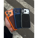 Premium iC Animation Magsafe Leather Texture Case For iPhone
