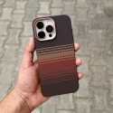 Luxo Brand MagSafe Supported Carbon Fiber Case For iPhone