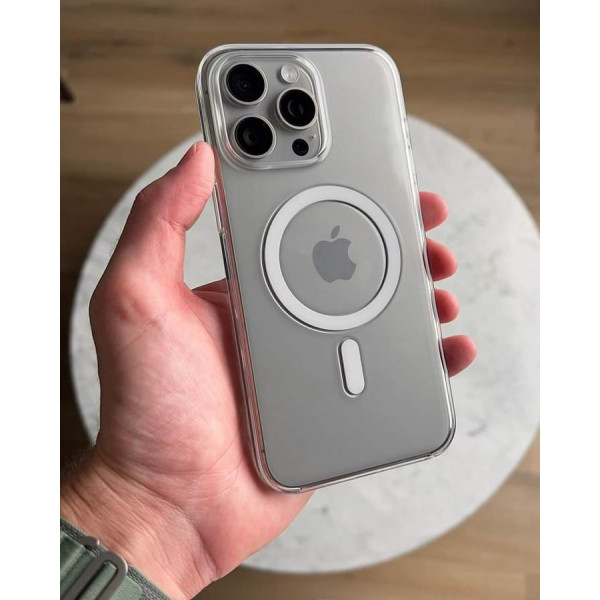(100%) Anty Yellow IC Animation Supported Clear Transparent Case For iPhone