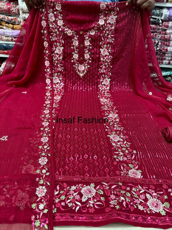Indian Luxury Chiffo...