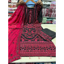 Indian Luxury Chiffon Georgette Ready party Dress All Over Sequence & Embroidery Work