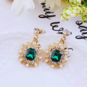 GUESS Basic Fringe Linear Drop Earrings