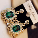 GUESS Basic Fringe Linear Drop Earrings