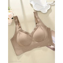 Fallsweet Plus Size Push Up Bra for Women Seamless Wireless Bralette Soft Breathable Comfortable Everyday Sports Lingerie 32-46
