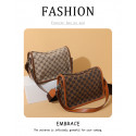 Women Luxurys Designers Messenger handbag(Brown)