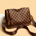 Women Luxurys Designers Messenger handbag(Brown)