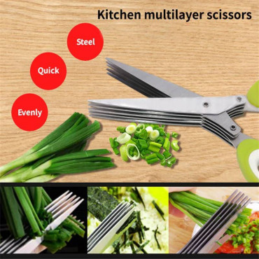 5 Blades Kitchen Sci...
