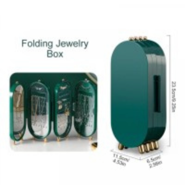 FOLDABLE EARRING NEKLES HOLDER