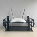 Wall Mounted Router Stand - Black