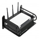 Wall Mounted Router Stand - Black