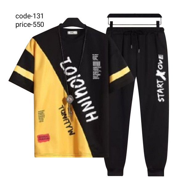 T shirt and trousers code 131