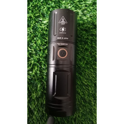 Full Metal Jamboo Power Rechargable Torch Light With Power Bank