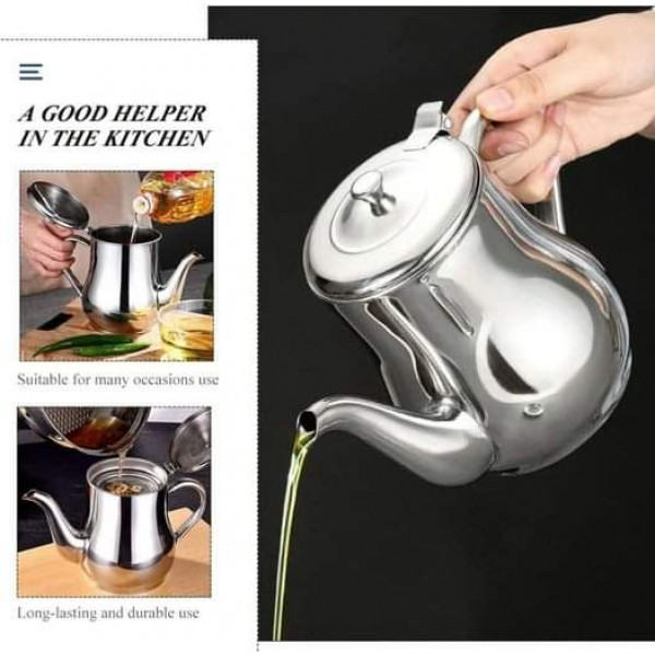 # Oil / Tea strainer pot 