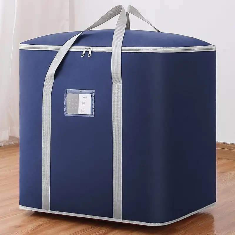 3 XL SIZE LARGE CAPACITY TRAVEL  & STORAGE BAG ( BLUE )