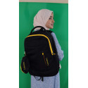 PU FABRIC LAPTOP+SCHOOL & COLLAGE BAG