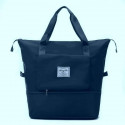 Super Large Capacity Folding Bag Travel Bags(Navy Blue)