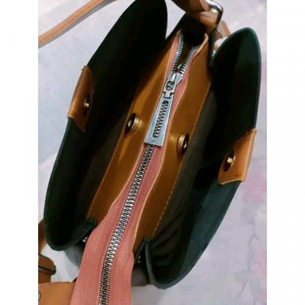 Foxer Casual Tote Handbag(Black)