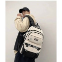 Academy Style School Bag Book Bag Lightweight College Student Backpack(blue)