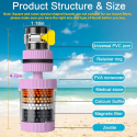 ১ পিস- Water Filter Tap 6 Layers ( 360° রোটেটেবল )