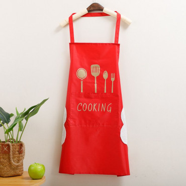COOKING APRON (RED)...