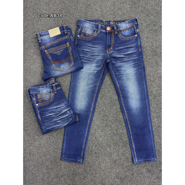 3D Medium BLUE Code AB 34