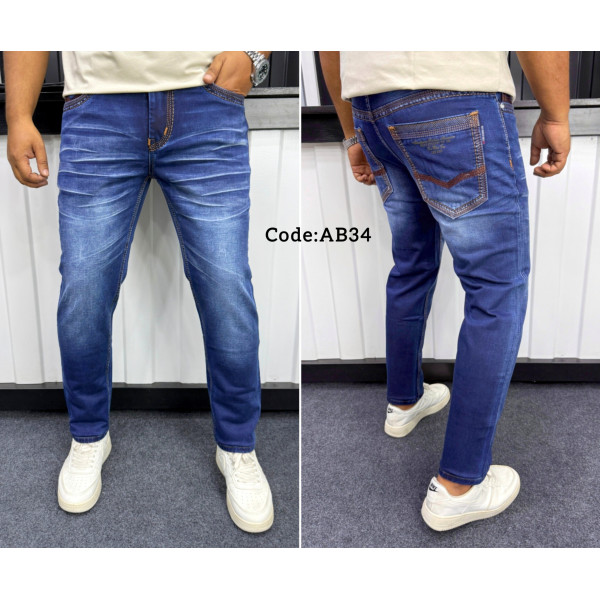 3D Medium BLUE Code AB 34