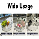  Premium Rotating Perfume/ Cosmetic/Kitchen Organizer