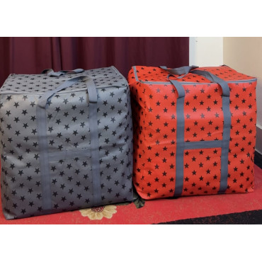 Star Printed Big Size Storage Bag