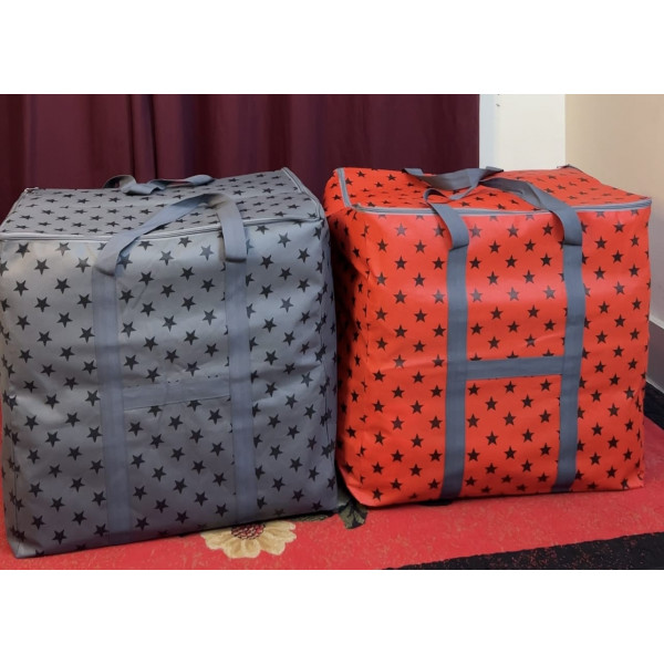 Star Printed Big Size Storage Bag