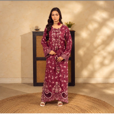 Stitched kaftan