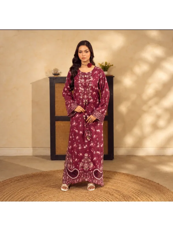 Stitched kaftan...