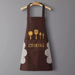 Kitchen Apron Waterproof (Coffee)