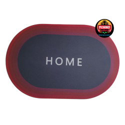 Waterproof Bathroom Door mats, The back side is made of rubber