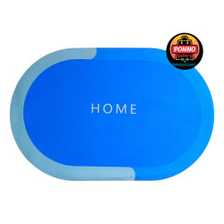 Waterproof Bathroom Door mats, The back side is made of rubber