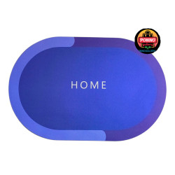 Waterproof Bathroom Door mats, The back side is made of rubber