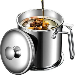 2 LITTER Oil Strainer Pot