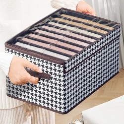 Printed Cloth Organizer Box (1Pcs)